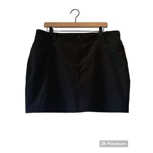 Eddie Bauer Women's Adventurer Skort Black Size 16